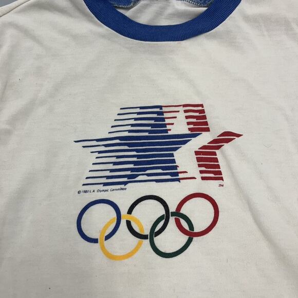 Vintage 1984 Los Angeles USA Olympics Long Sleeve T-Shirt - Picture 2 of 4